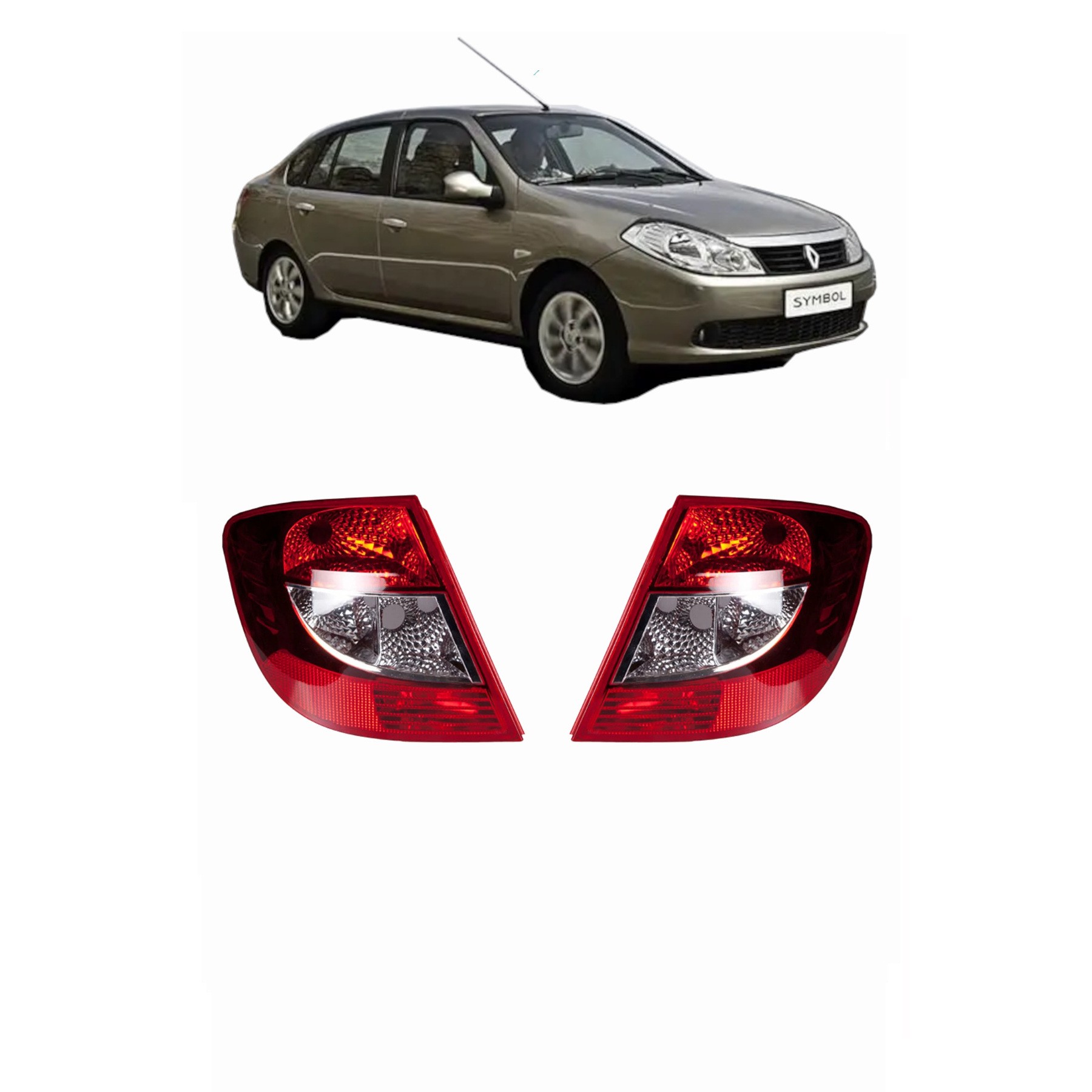 2009-2012 RENAULT SYMBOL ARKA STOP LAMBASI SAĞ SOL TAKIM HALİNDE
