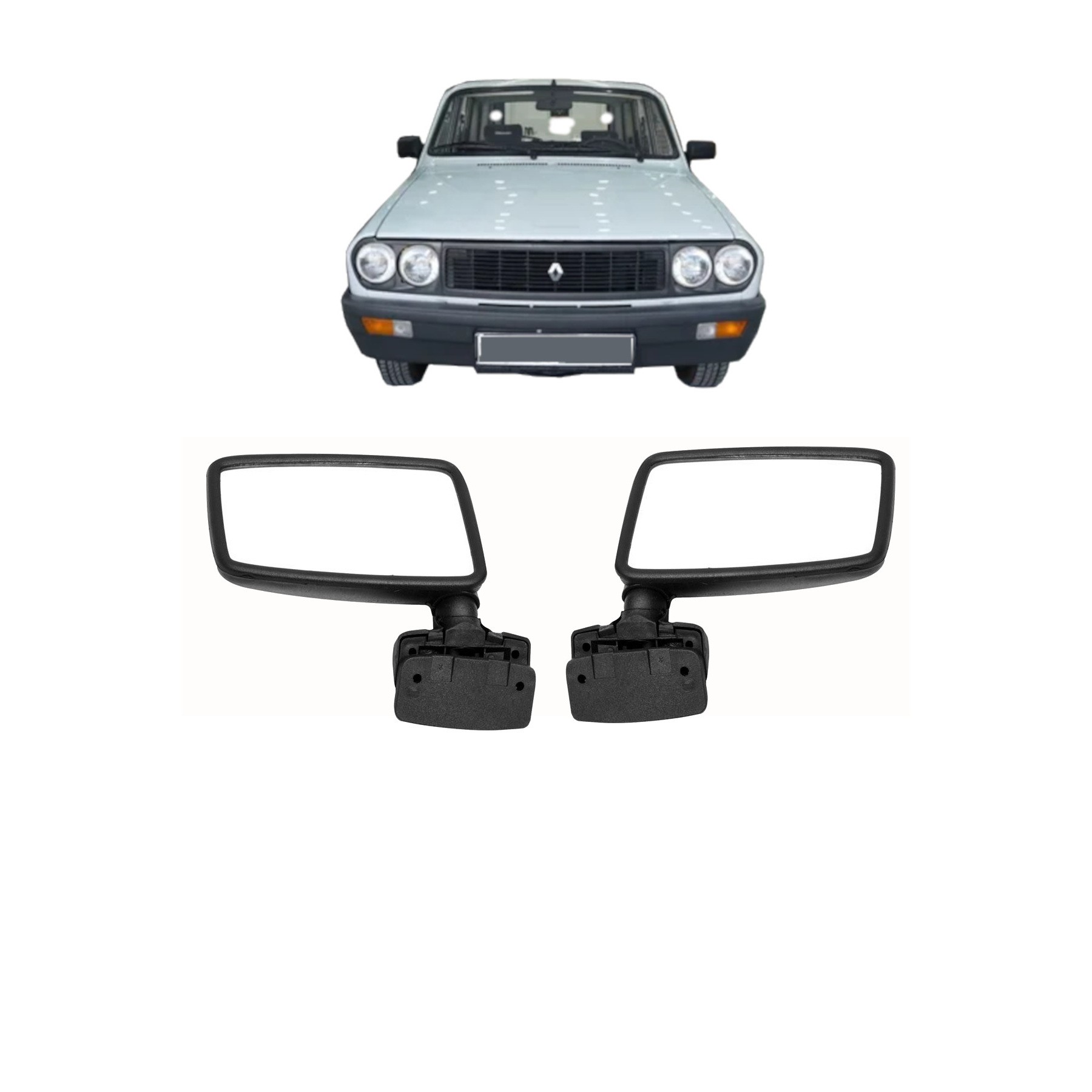 RENAULT 12 TOROS DIŞ DİKİZ AYNASI SAĞ SOL TAKIM HALİNDE