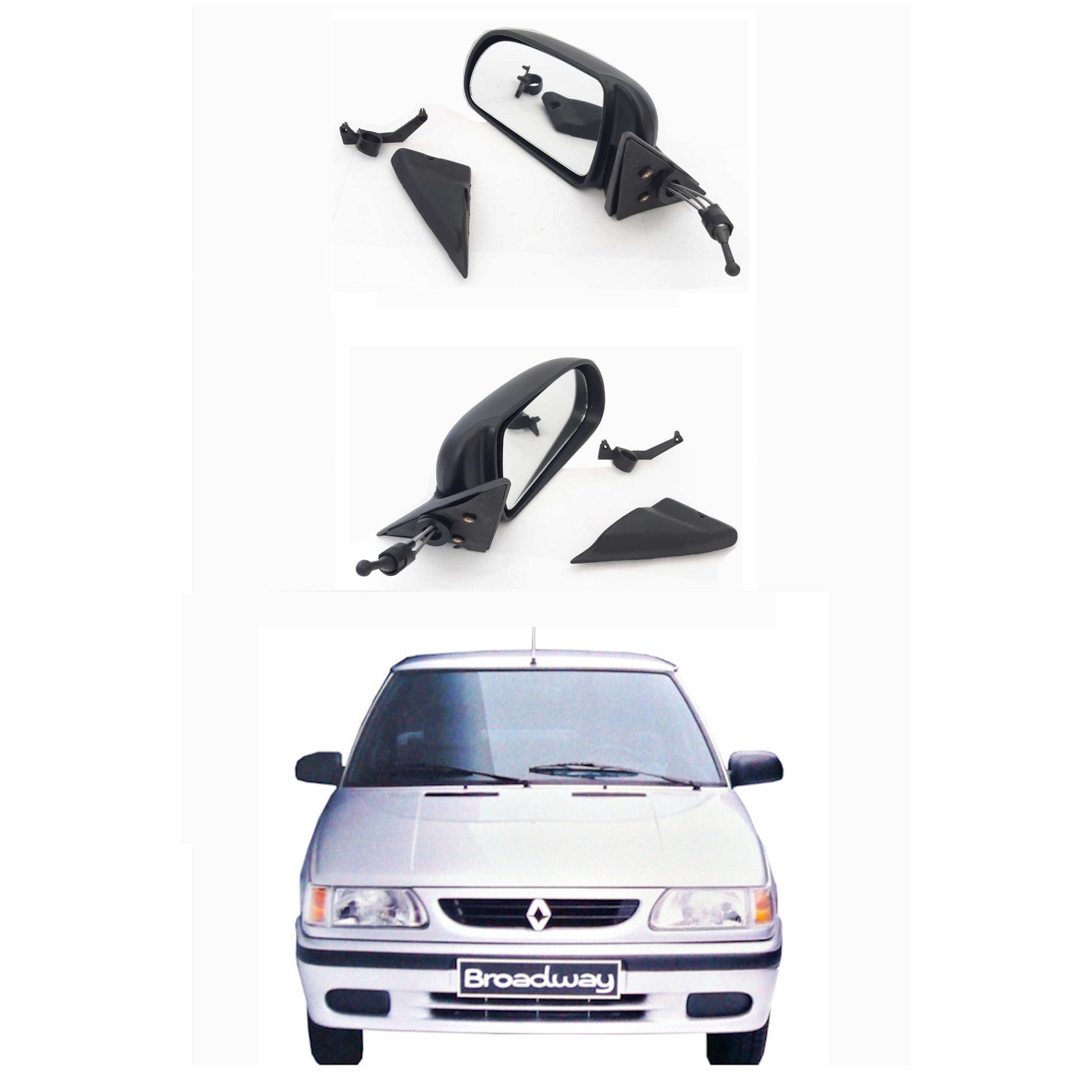1997-2001 RENAULT 9 BROADWAY DIŞ DİKİZ AYNASI SAĞ/SOL TAKIM HALİNDE
