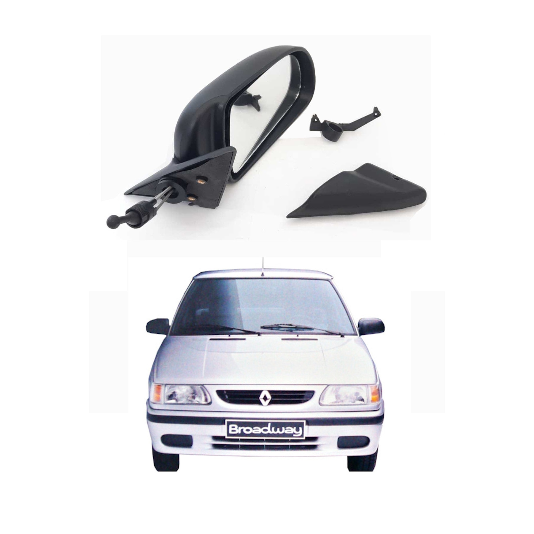 1997-2001 RENAULT 9 BROADWAY DIŞ DİKİZ AYNASI SAĞ TARAF YOLCU TARAFI