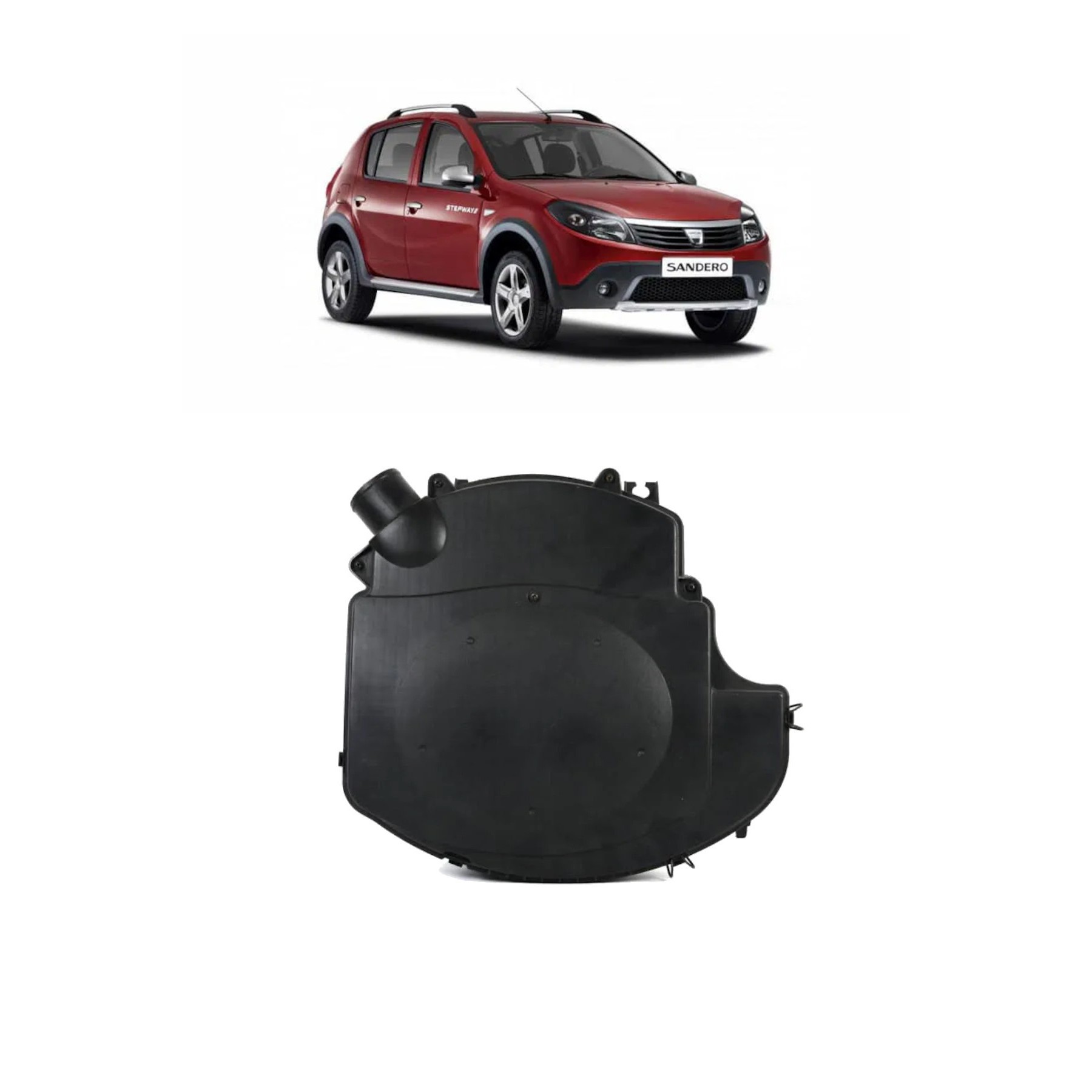 2008-2011 DACİA SANDERO 1.4 8V HAVA FİLTRE KAZANI HAVA FİLTRESİ KUTUSU