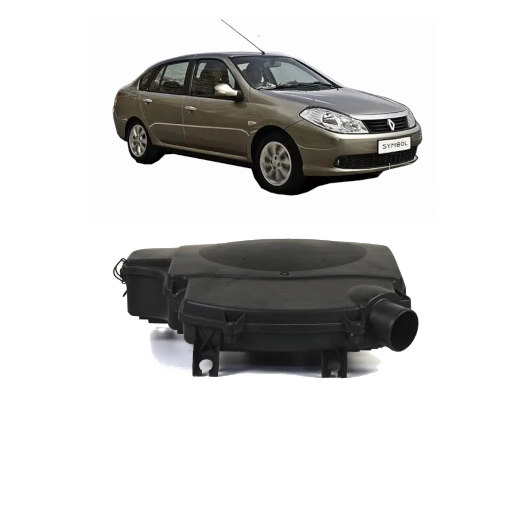 2009-2011 RENAULT CLİO SYMBOL 1.4 8V HAVA FİLTRE KAZANI SYMBOL HAVA FİLTRE KUTUSU