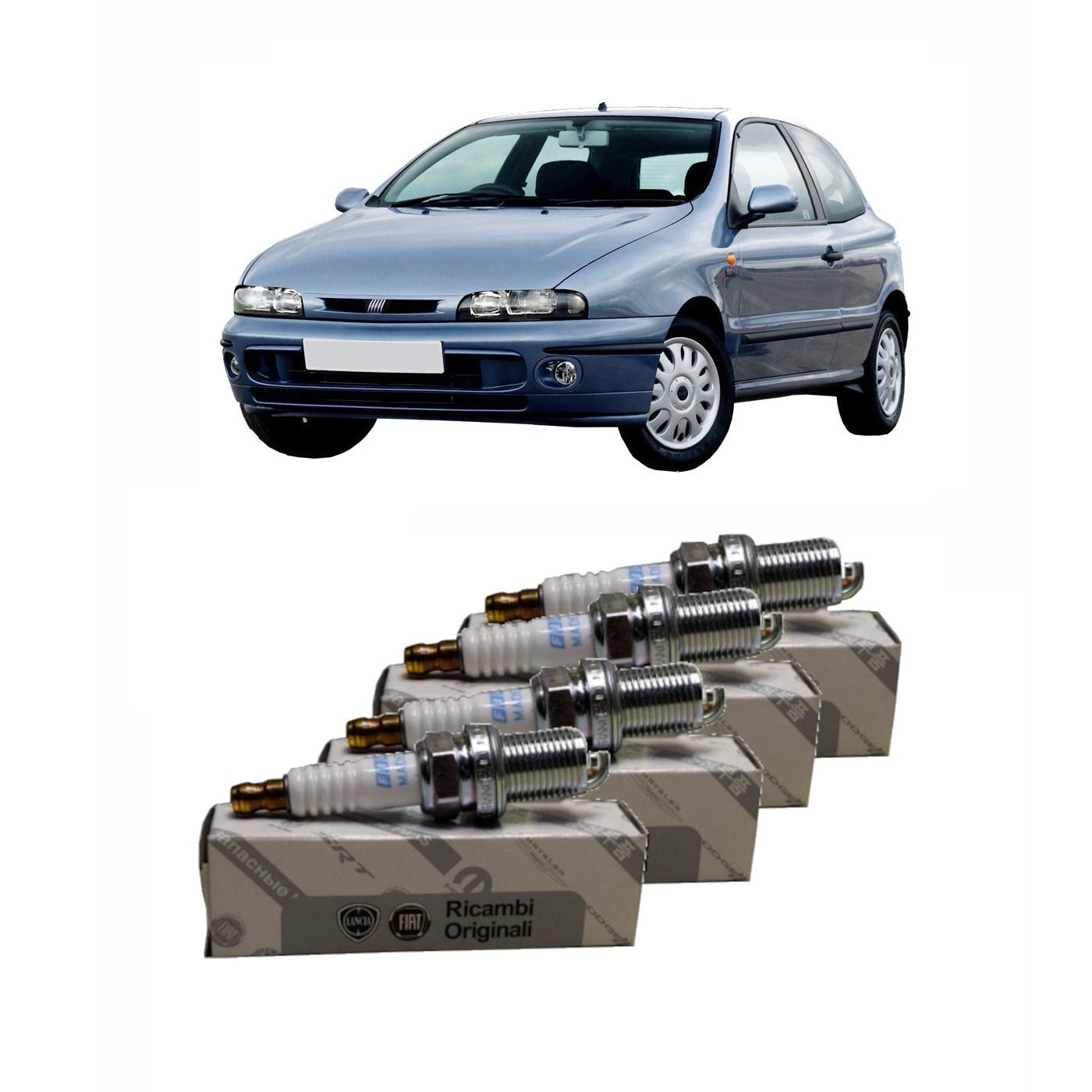 1998-2004 FİAT BRAVO 1.6 16V ATEŞLEME BUJİSİ ORJİNAL LANCİA 4 ADET