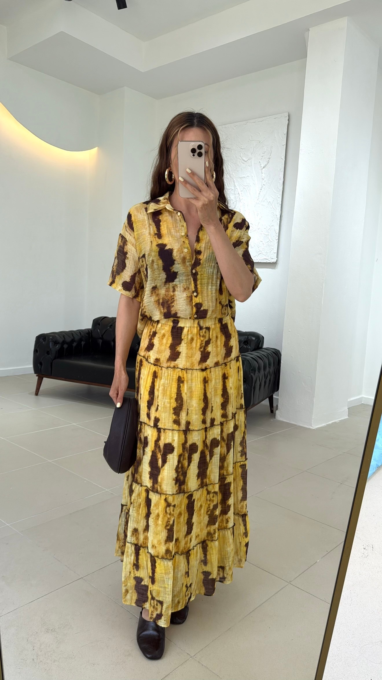 BATiK DESEN GÖMLEK ETEK TAKIM