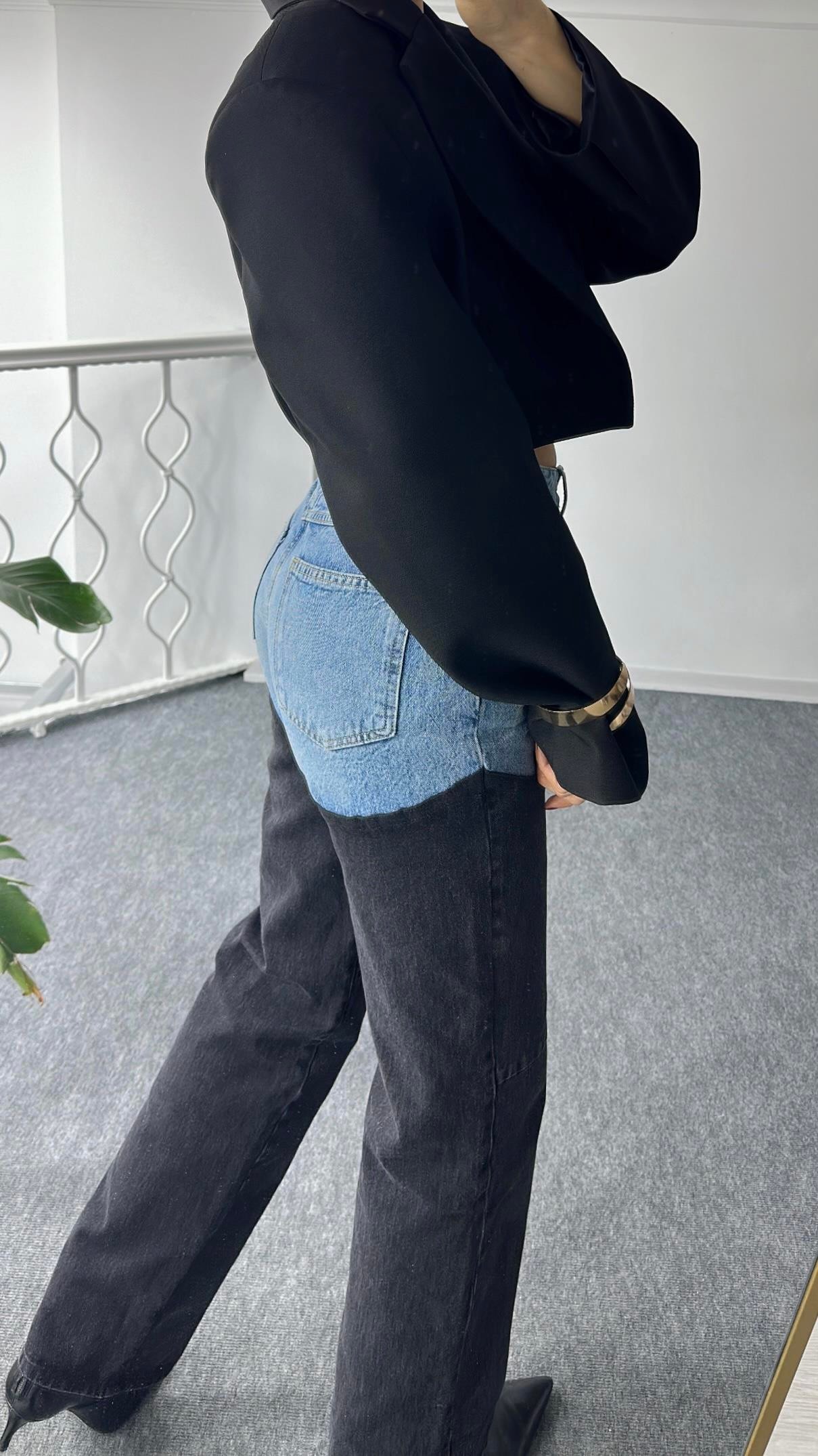 Orijinal Marka Parçalı Jean