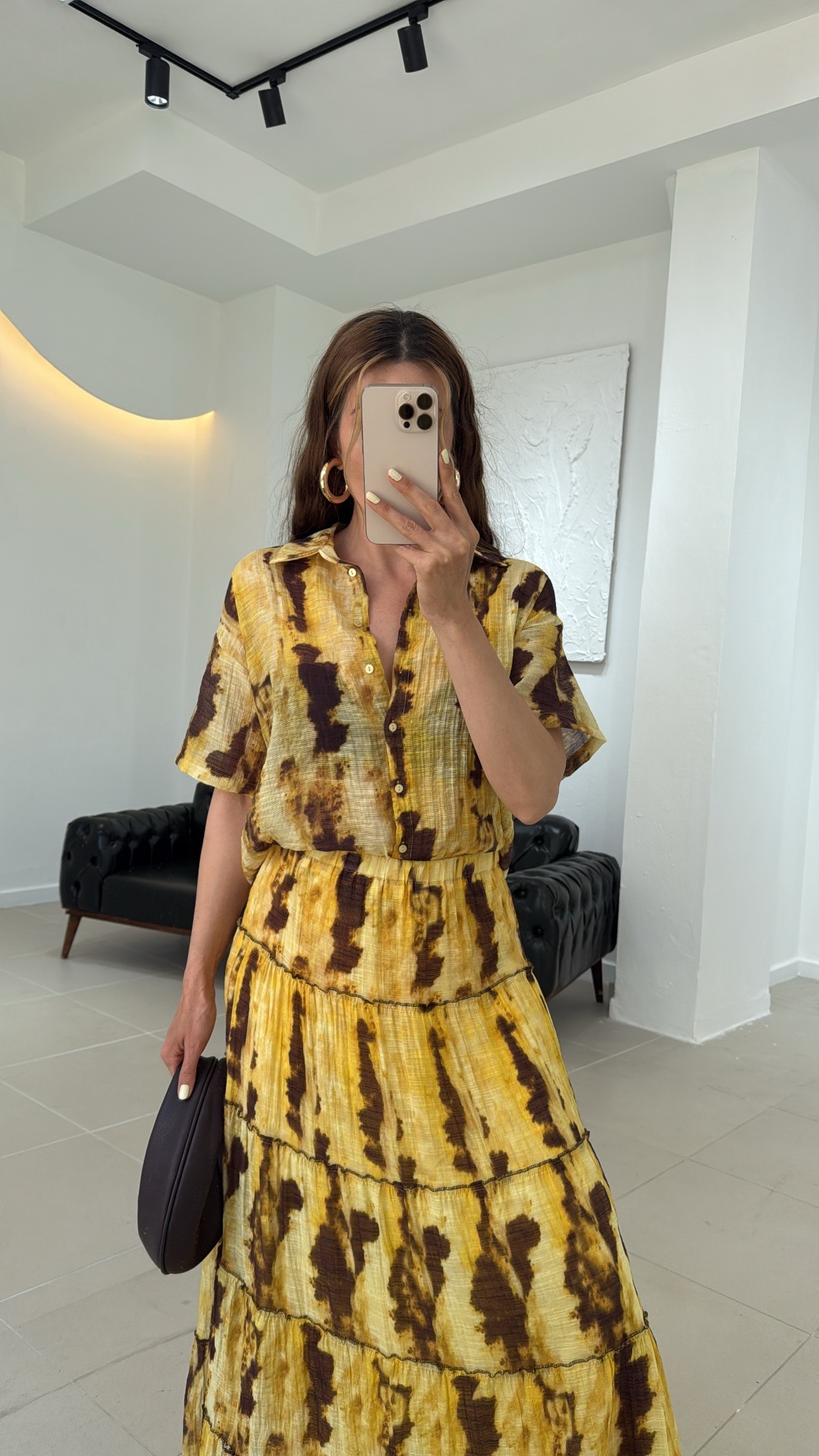 BATiK DESEN GÖMLEK ETEK TAKIM