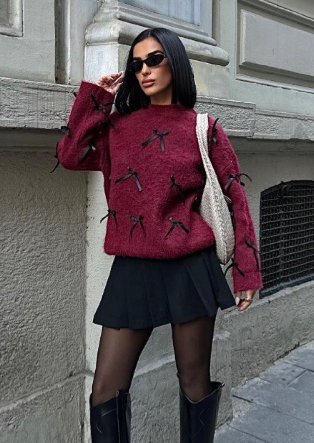 BORDO KAZAK 