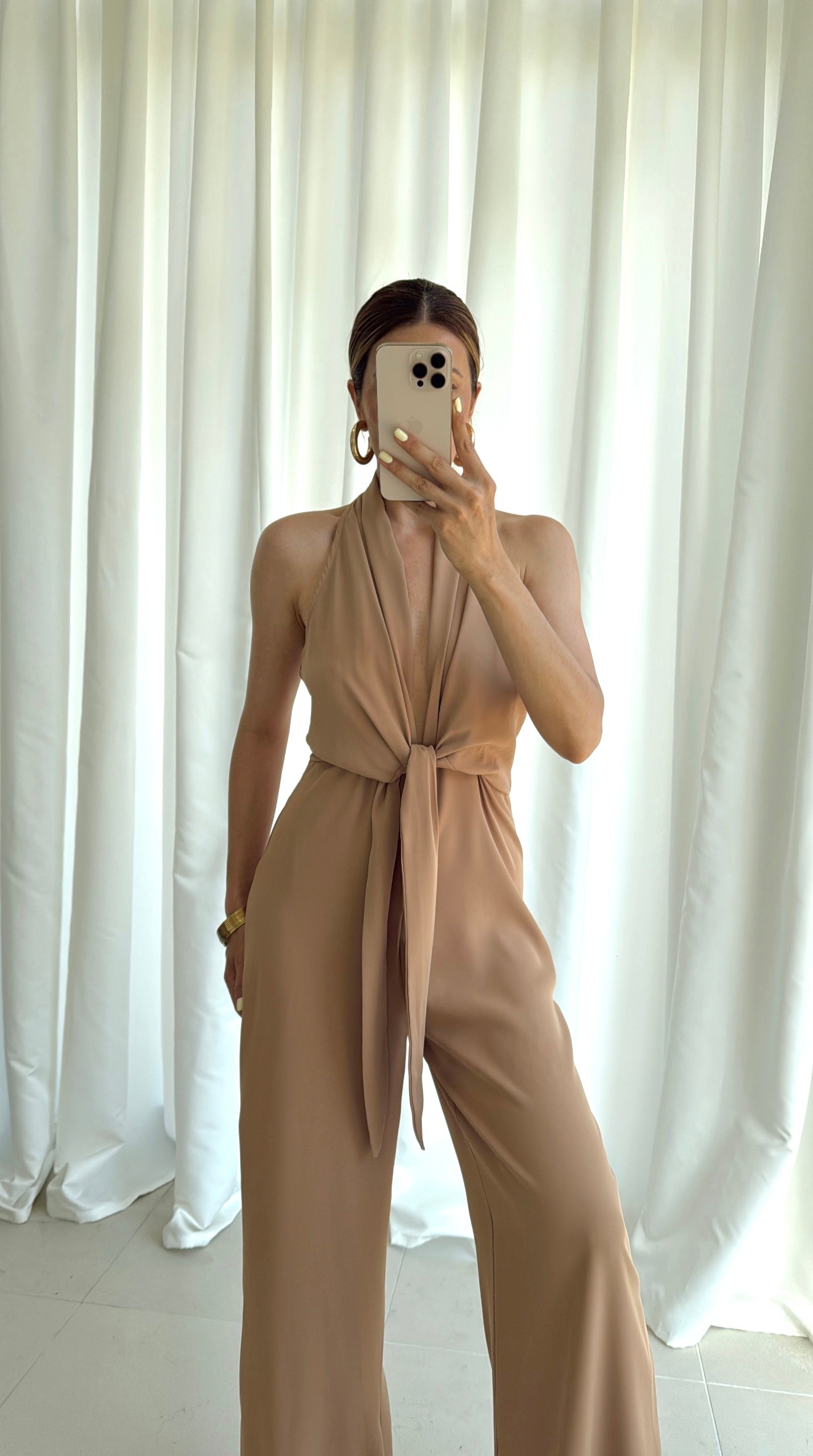 CREP KUMAŞ DÜĞÜM DETAY TULUM-YAĞ YEŞİLİ 
