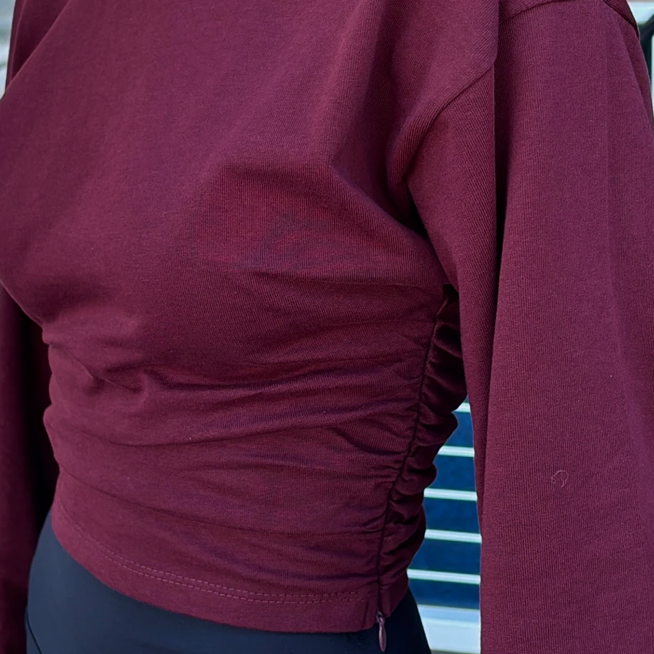 Yandan Fermuar Detaylı Bluz