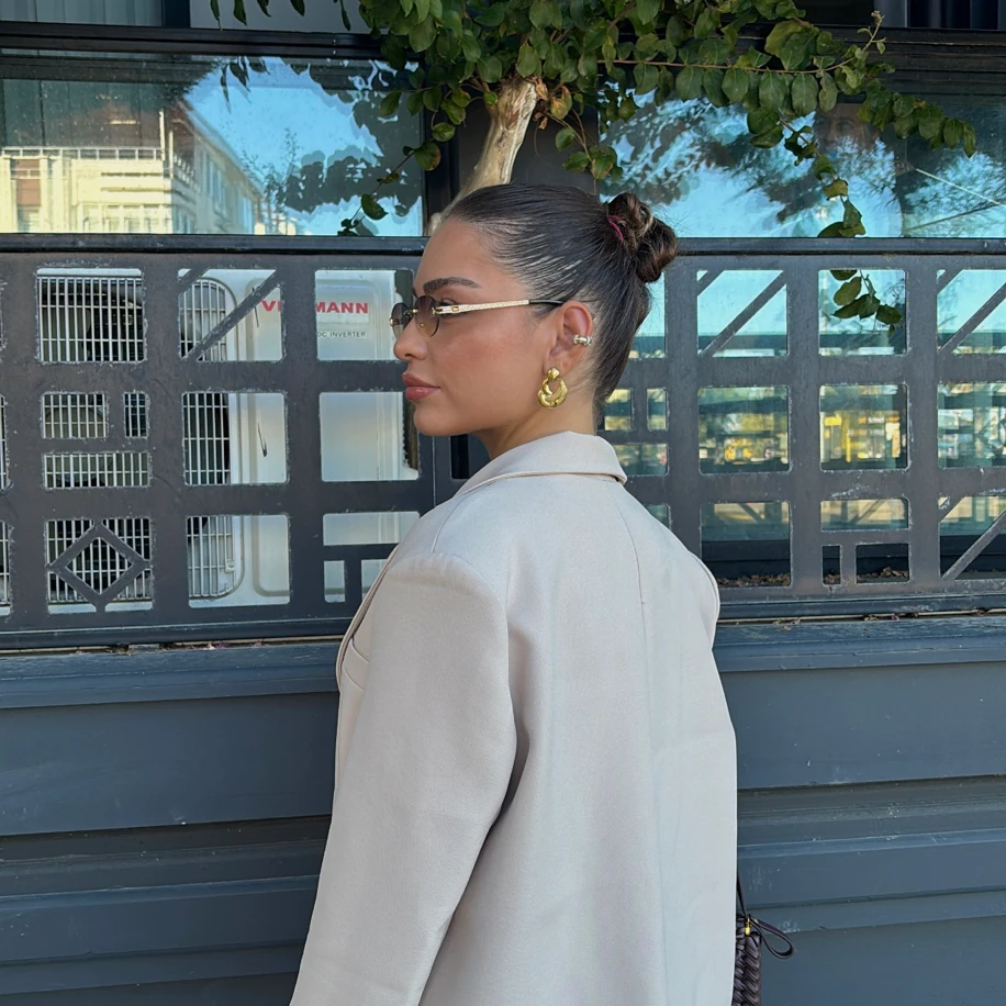 Saten Astarlı Blazer