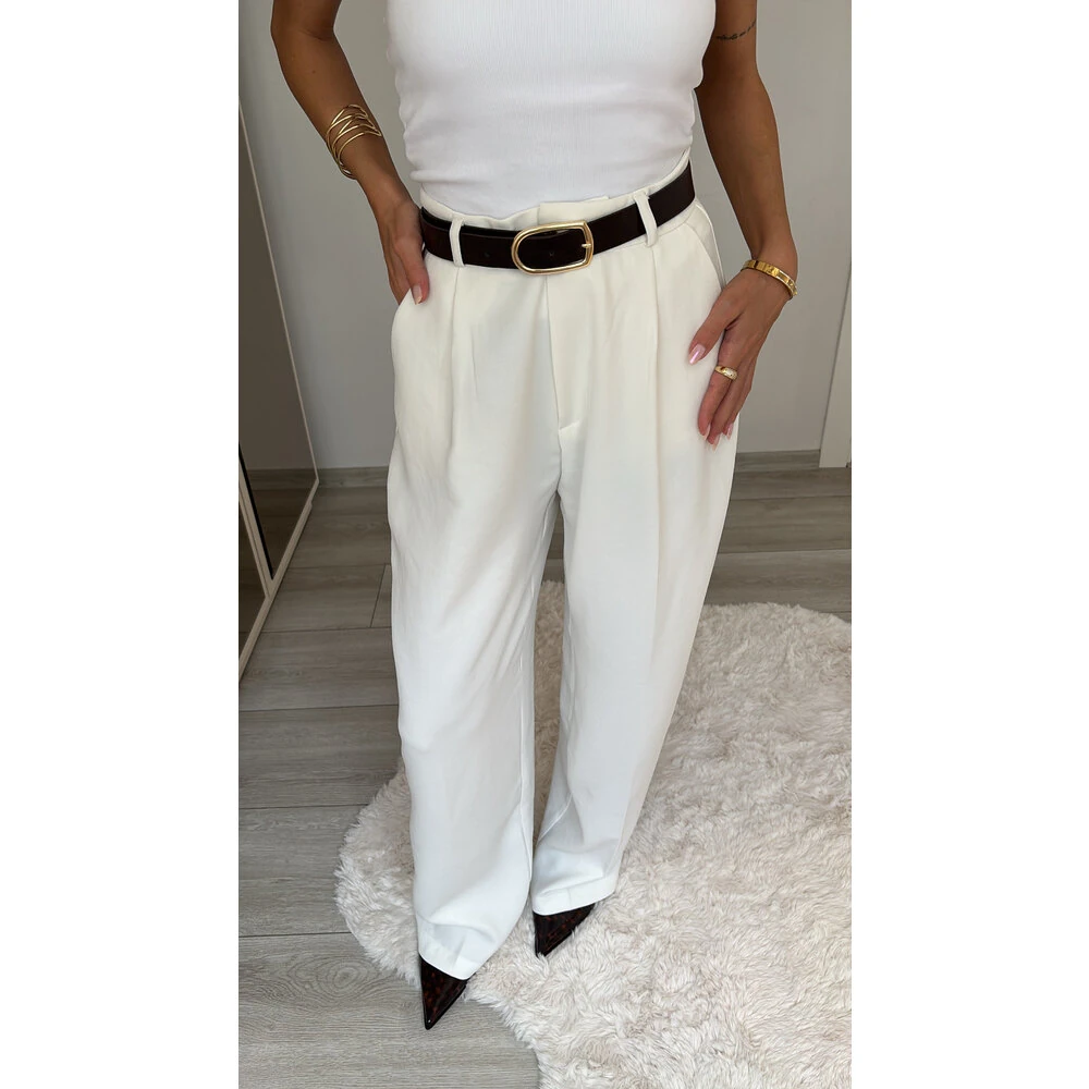 Premium Beyaz Palazzo