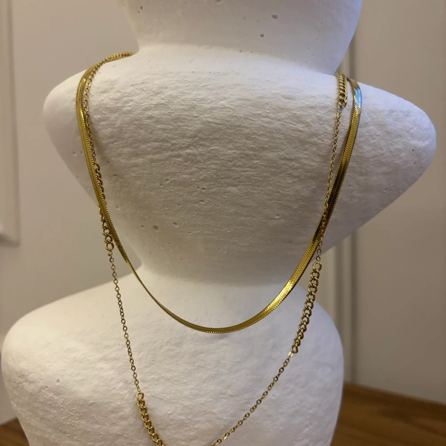 Çelik İkili Zincir Kolye