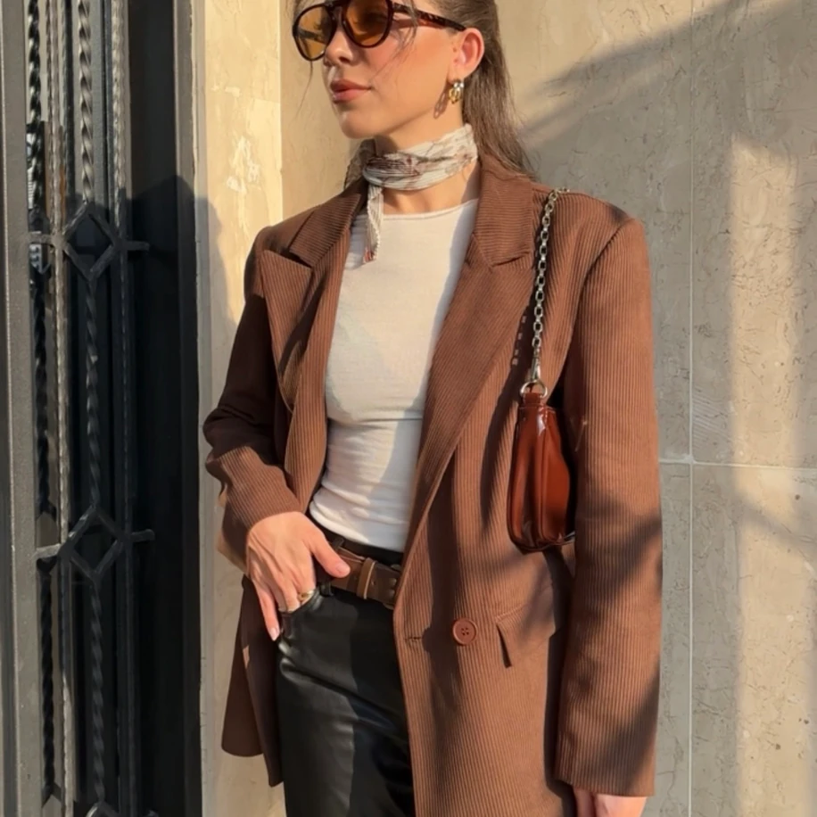 Premium Kadife Blazer