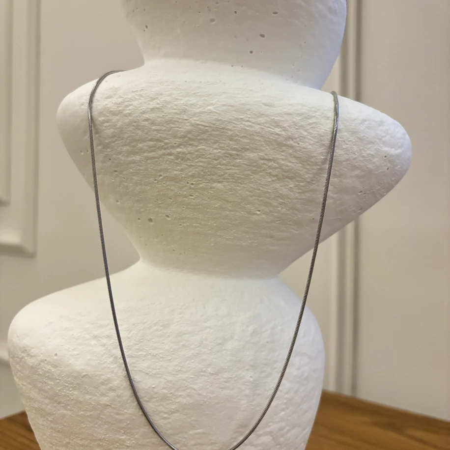 Çelik Zincir Kolye ( 85 cm )