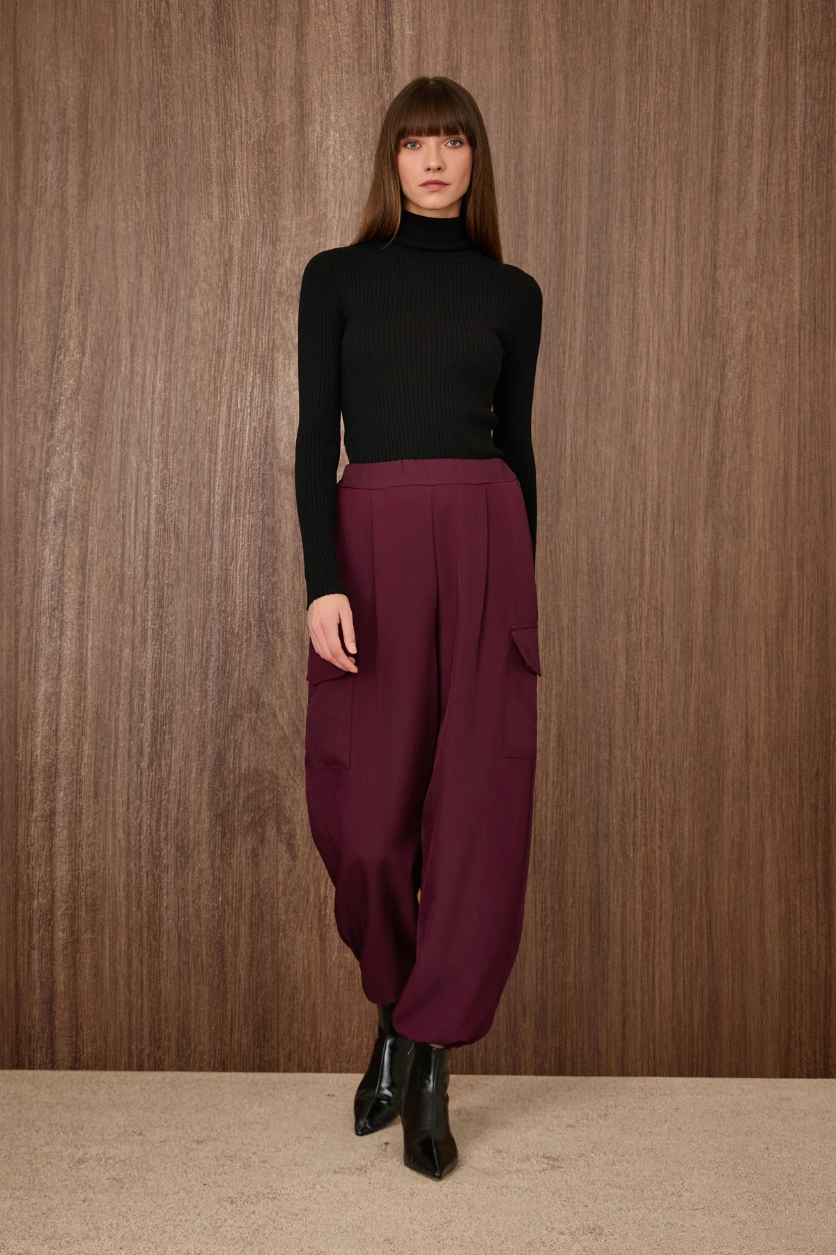 Balıkçı Yaka Triko Kazak