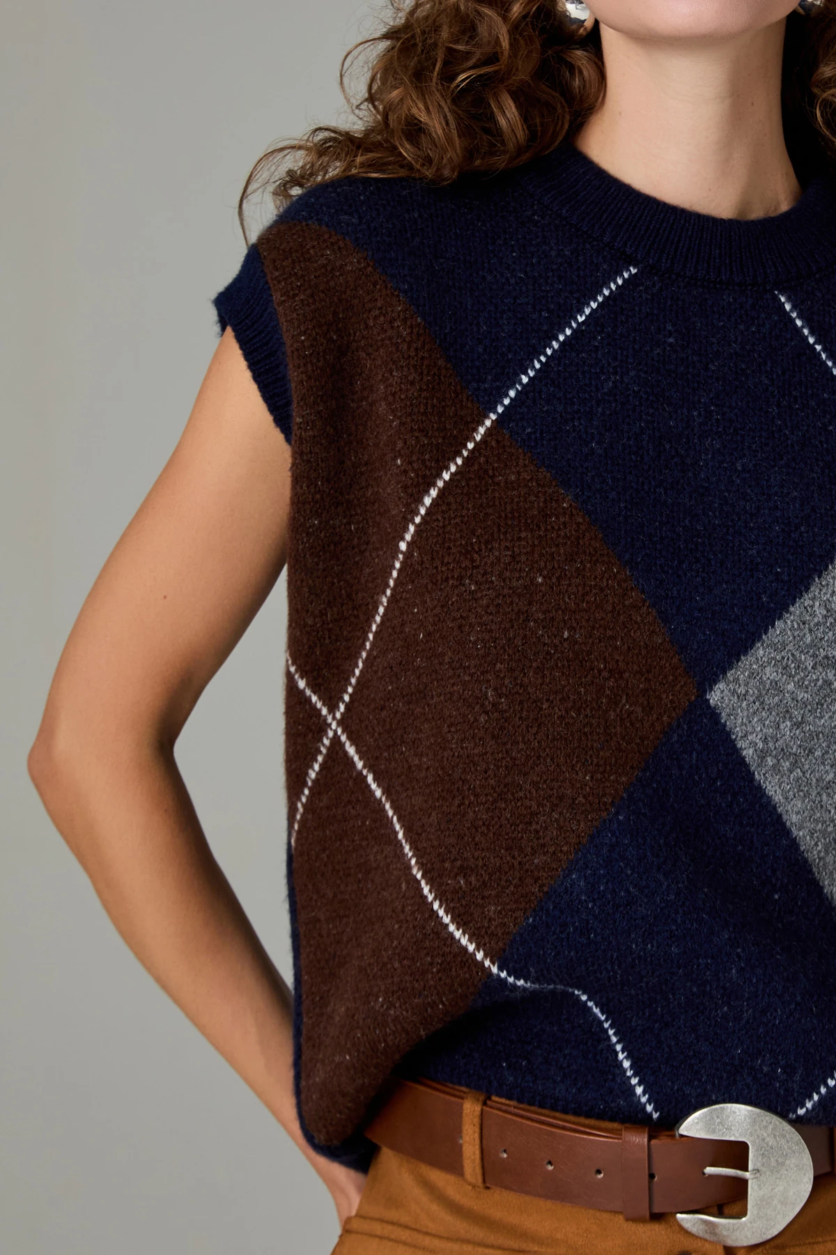 Baklava Desen Süveter