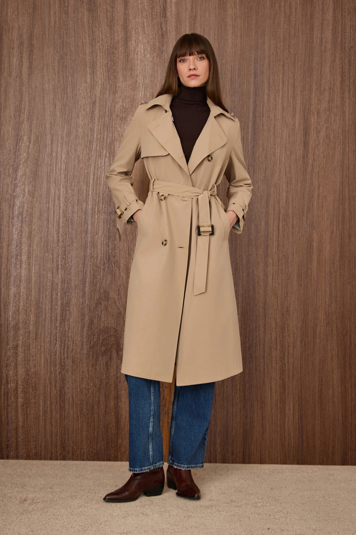 Astarlı Casual Trençkot