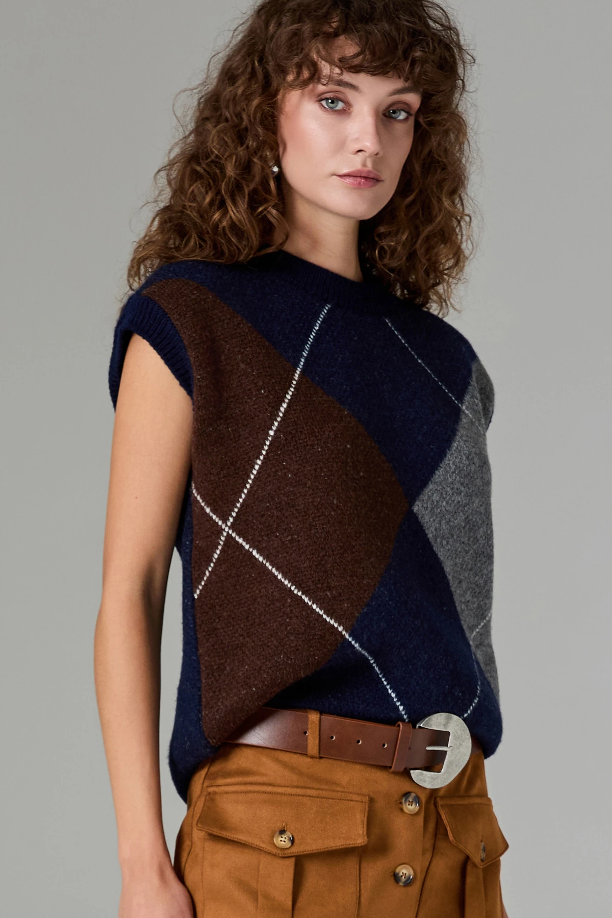 Baklava Desen Süveter