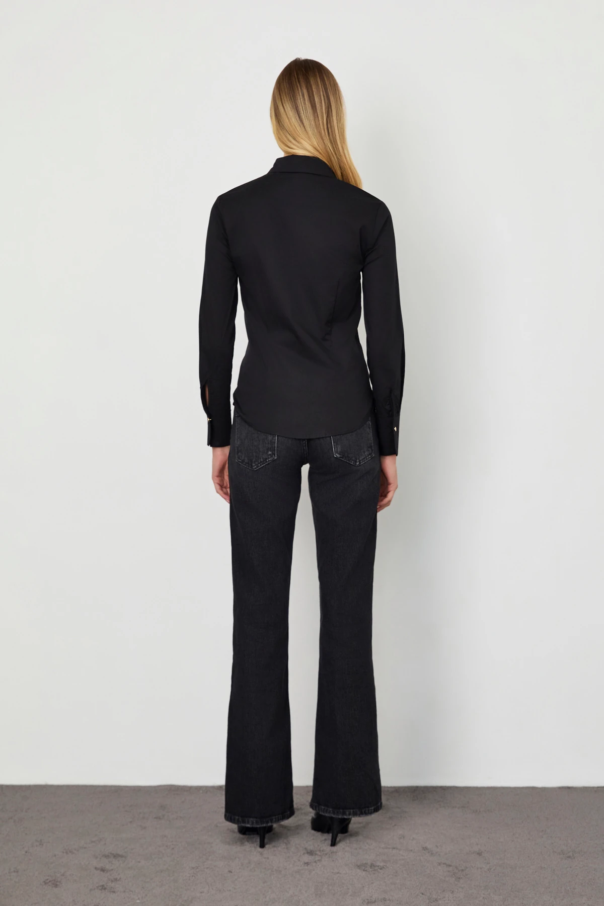 Slim Fit Likralı Gömlek