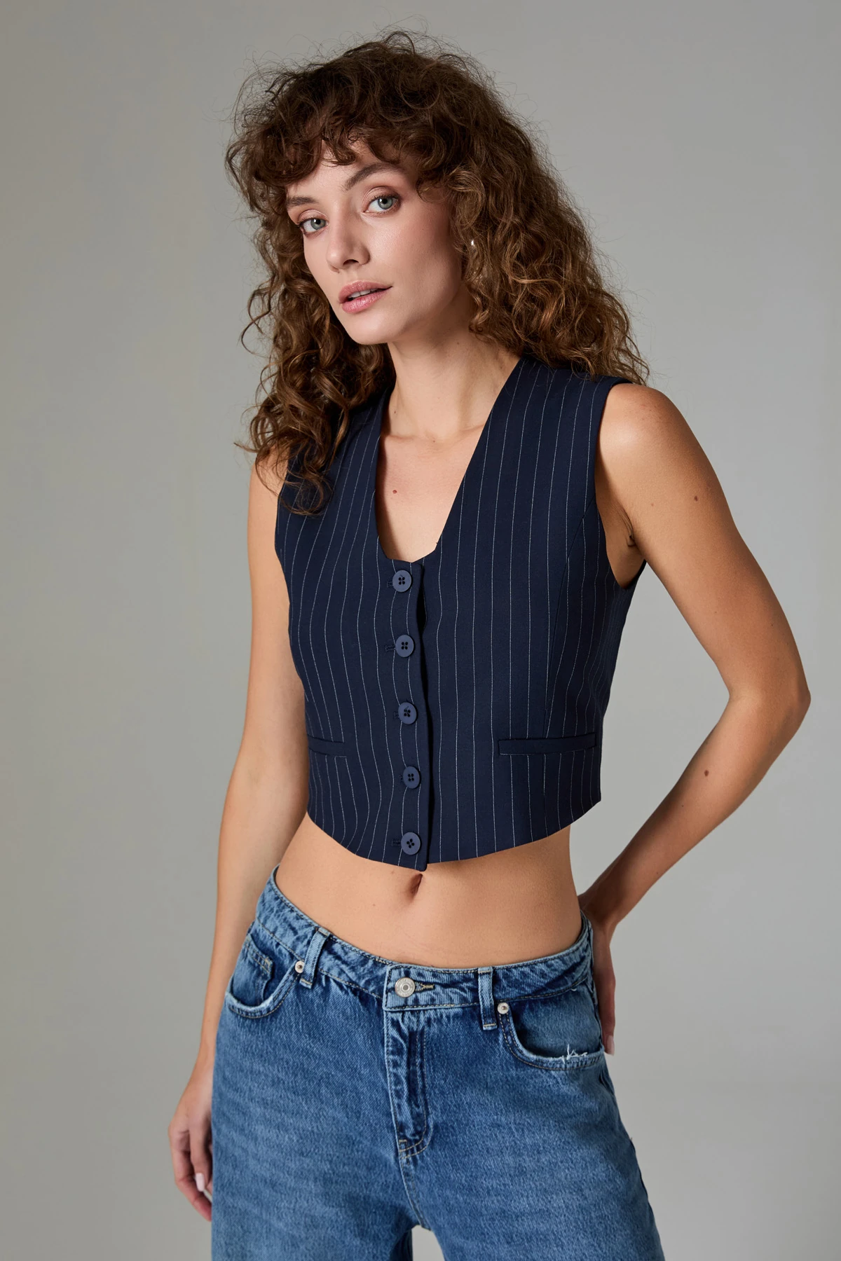 Fleto Cepli Klasik Yelek