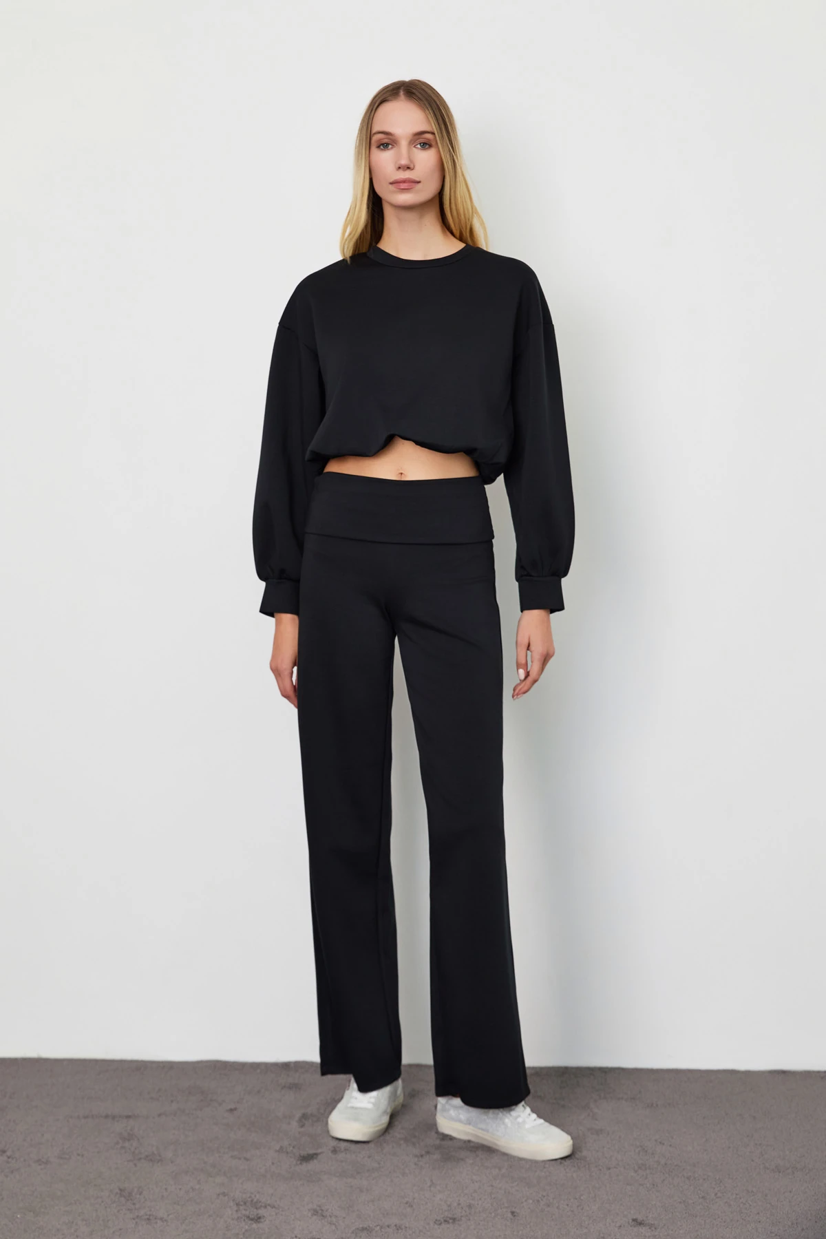 Beli Katlamali Scuba Pantolon