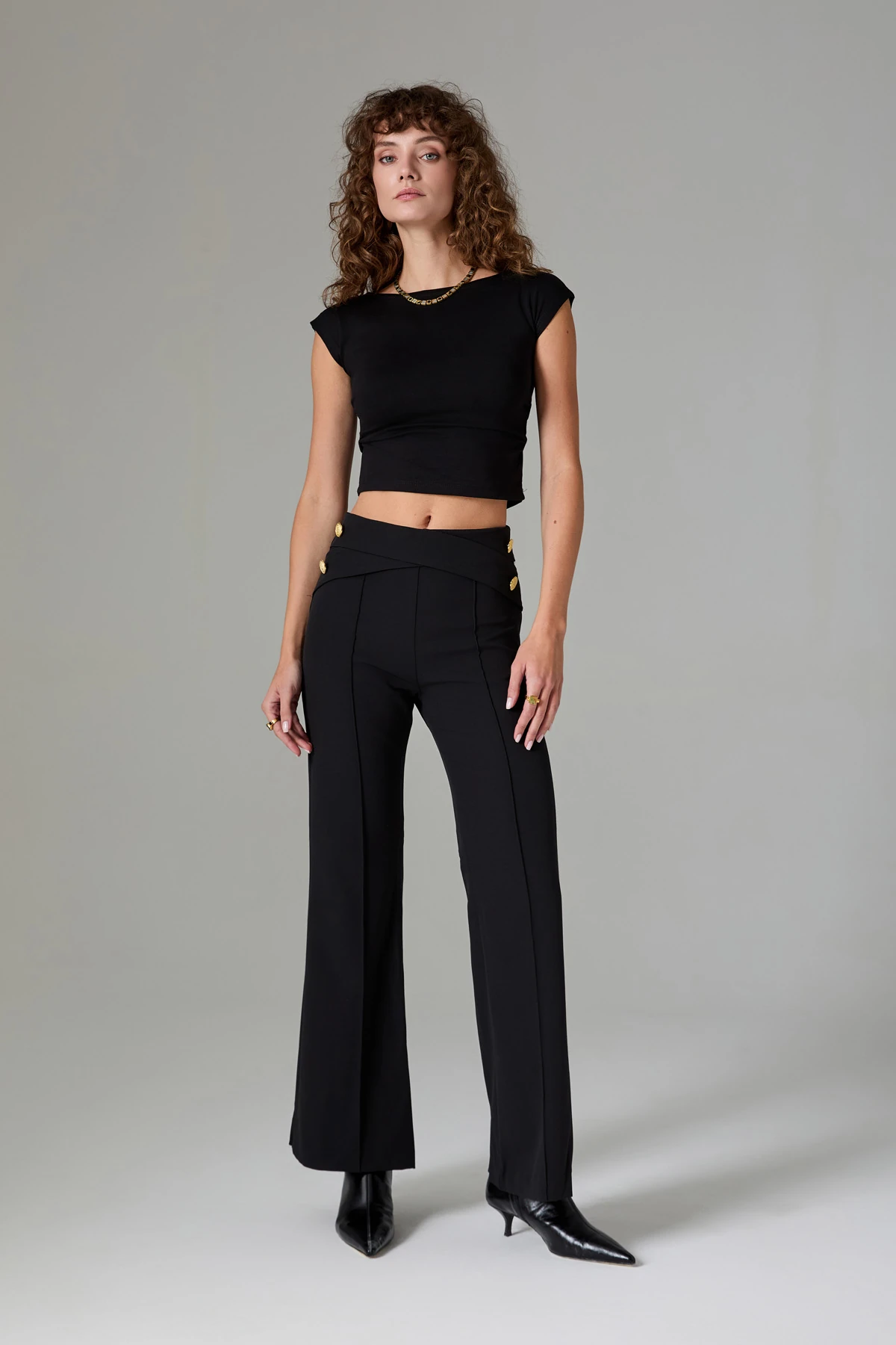 Yandan Büzgülü Basic Bluz