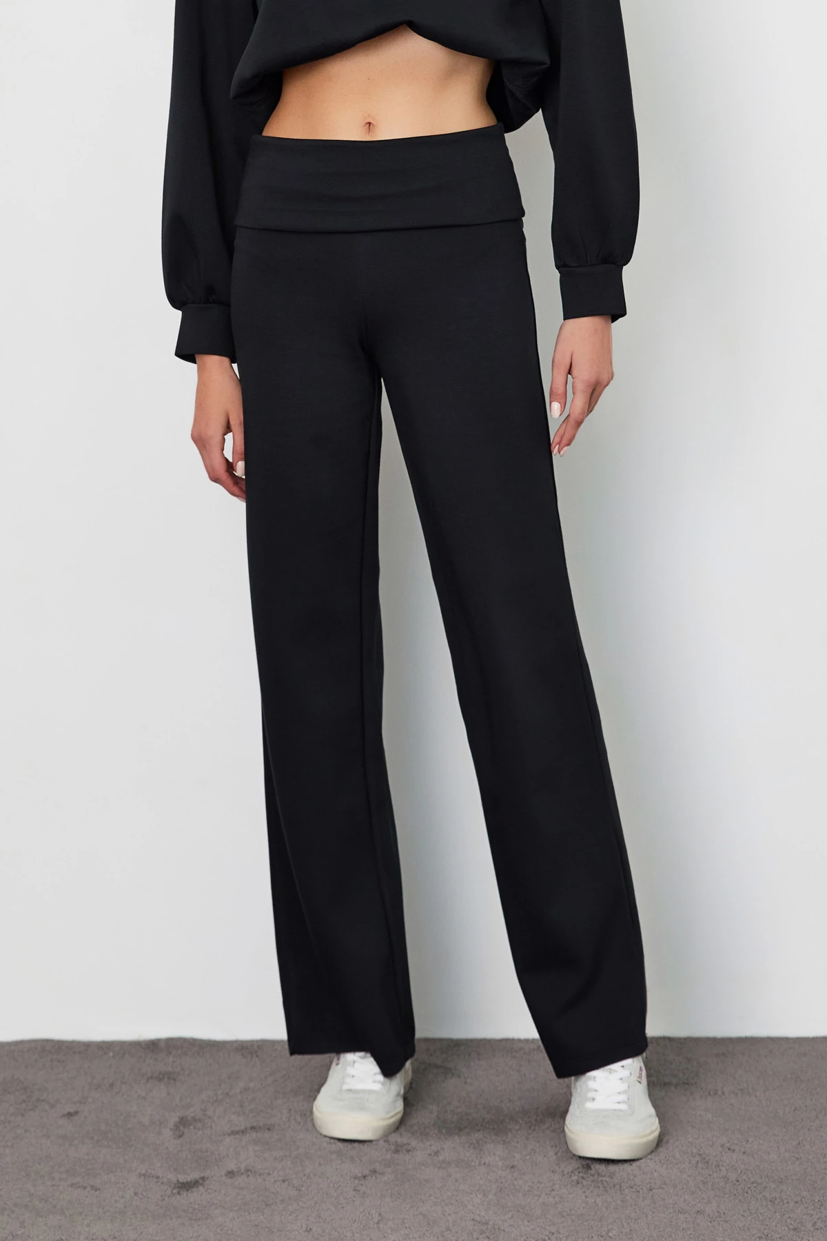 Beli Katlamali Scuba Pantolon