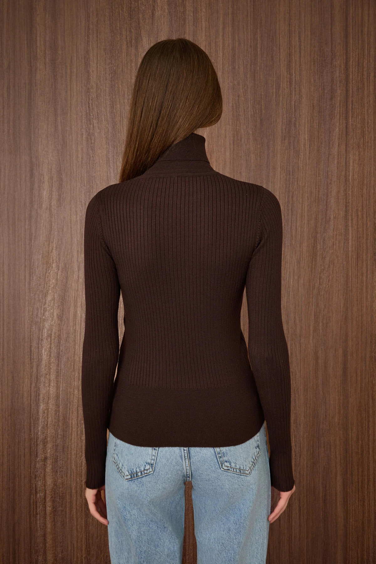 Yüksek Bel Düz Kesim Jean