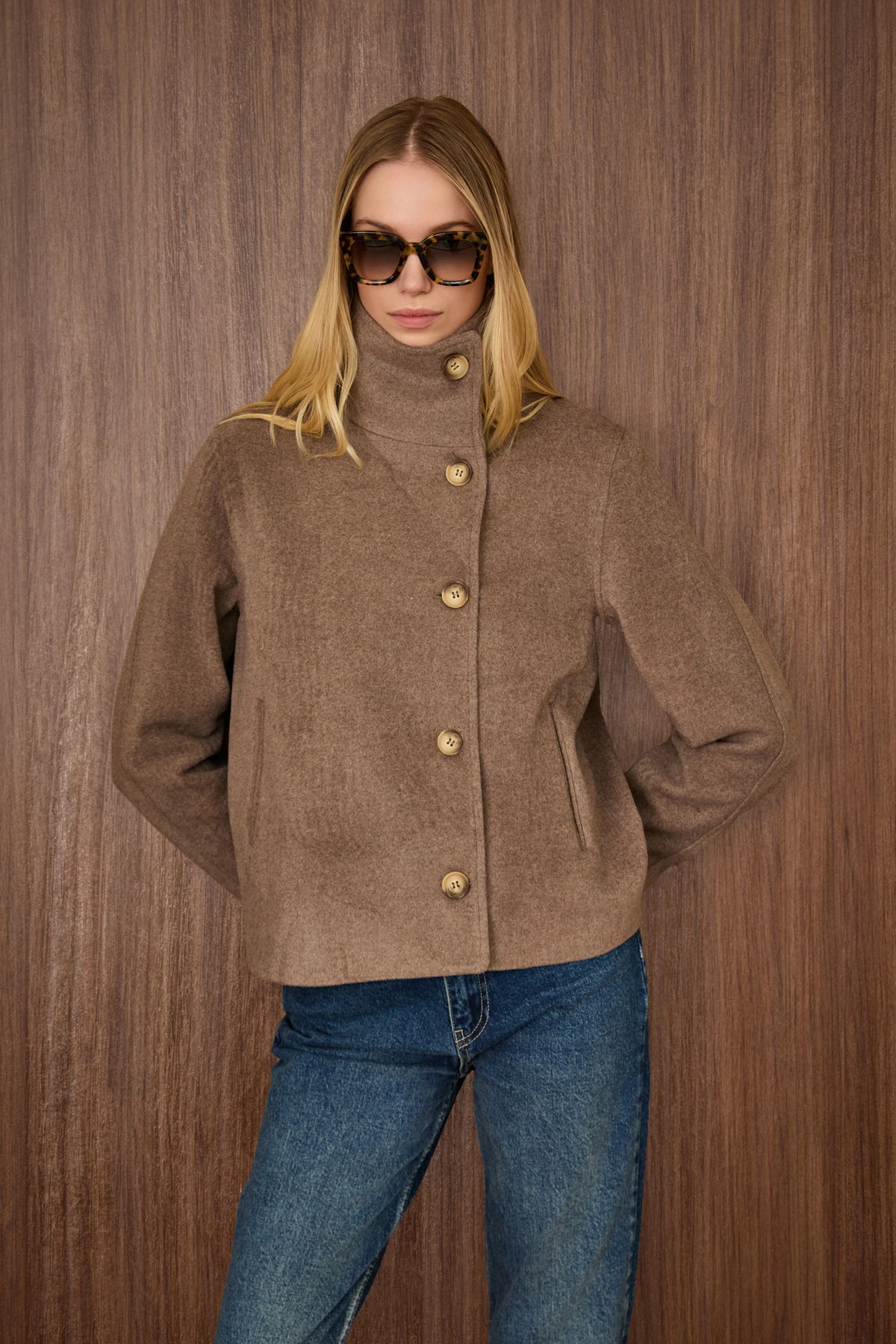 Yandan Cepli Kısa Kaban