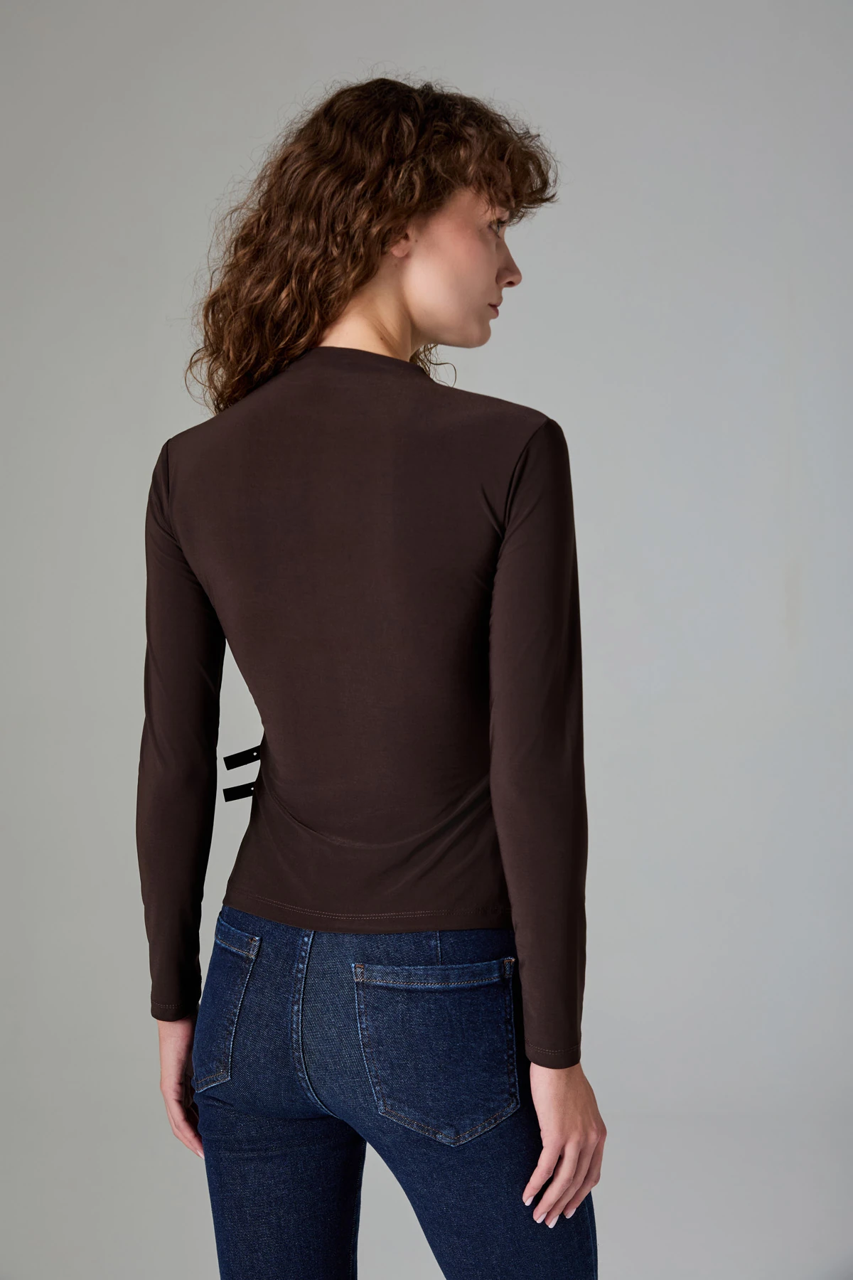 Kemer Aksesuarlı Bluz