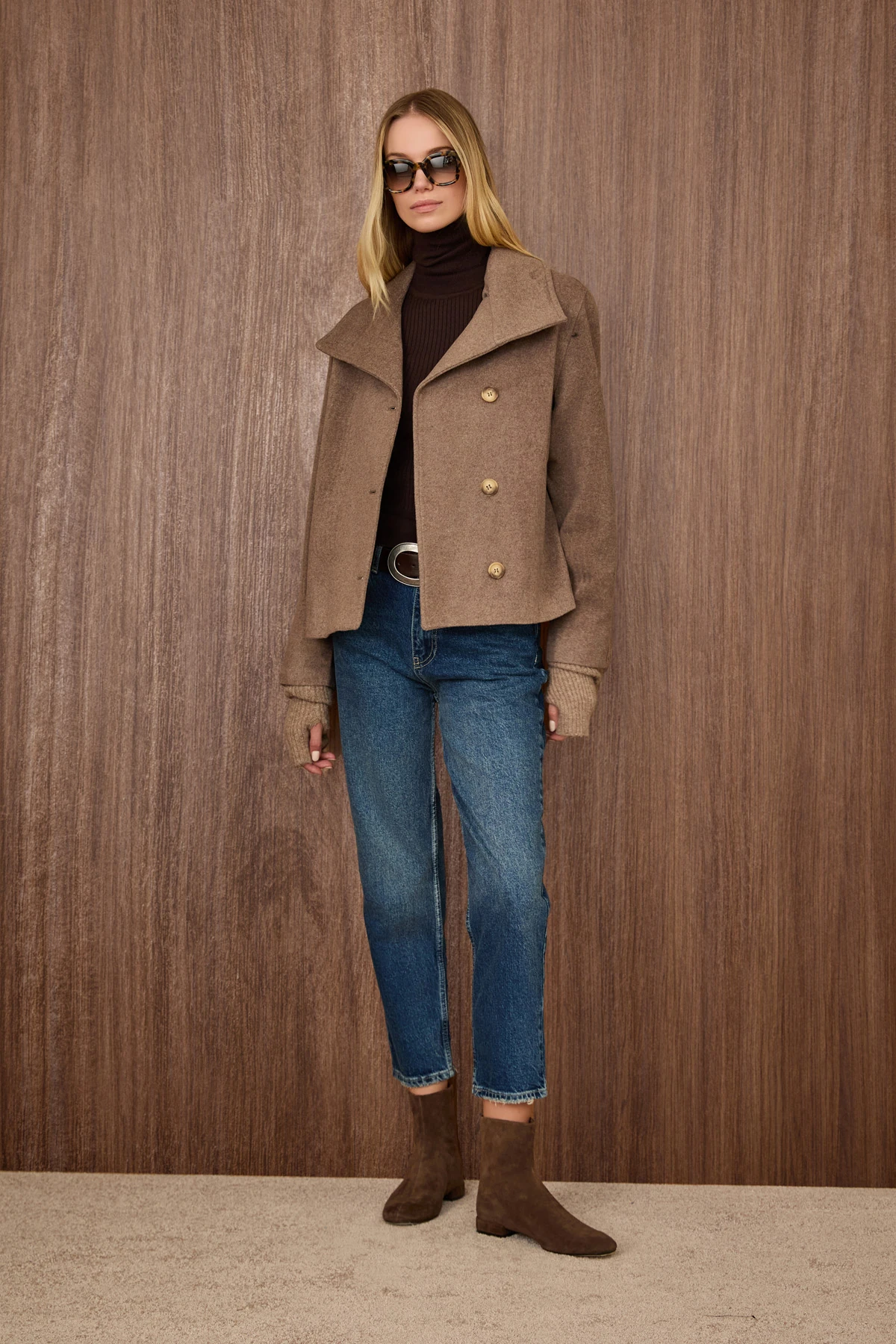 Yandan Cepli Kısa Kaban