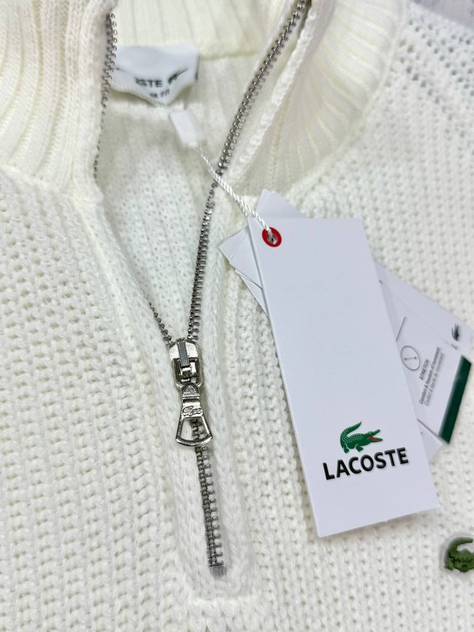 LACOSTE TRİKO - BEYAZ