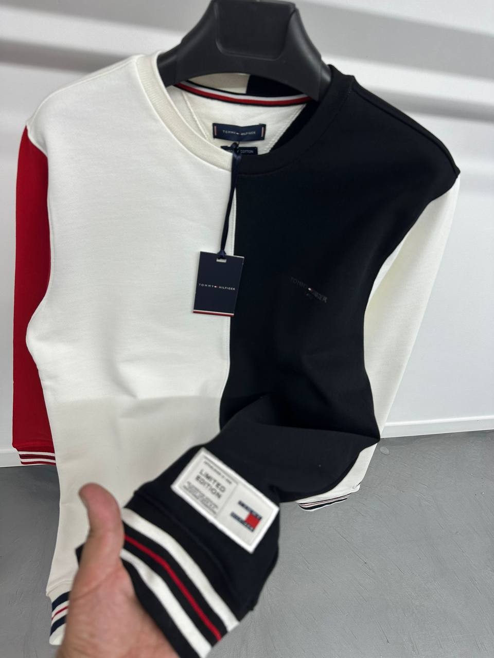 TOMMY HILFIGER 3 İPLİK - SİYAH