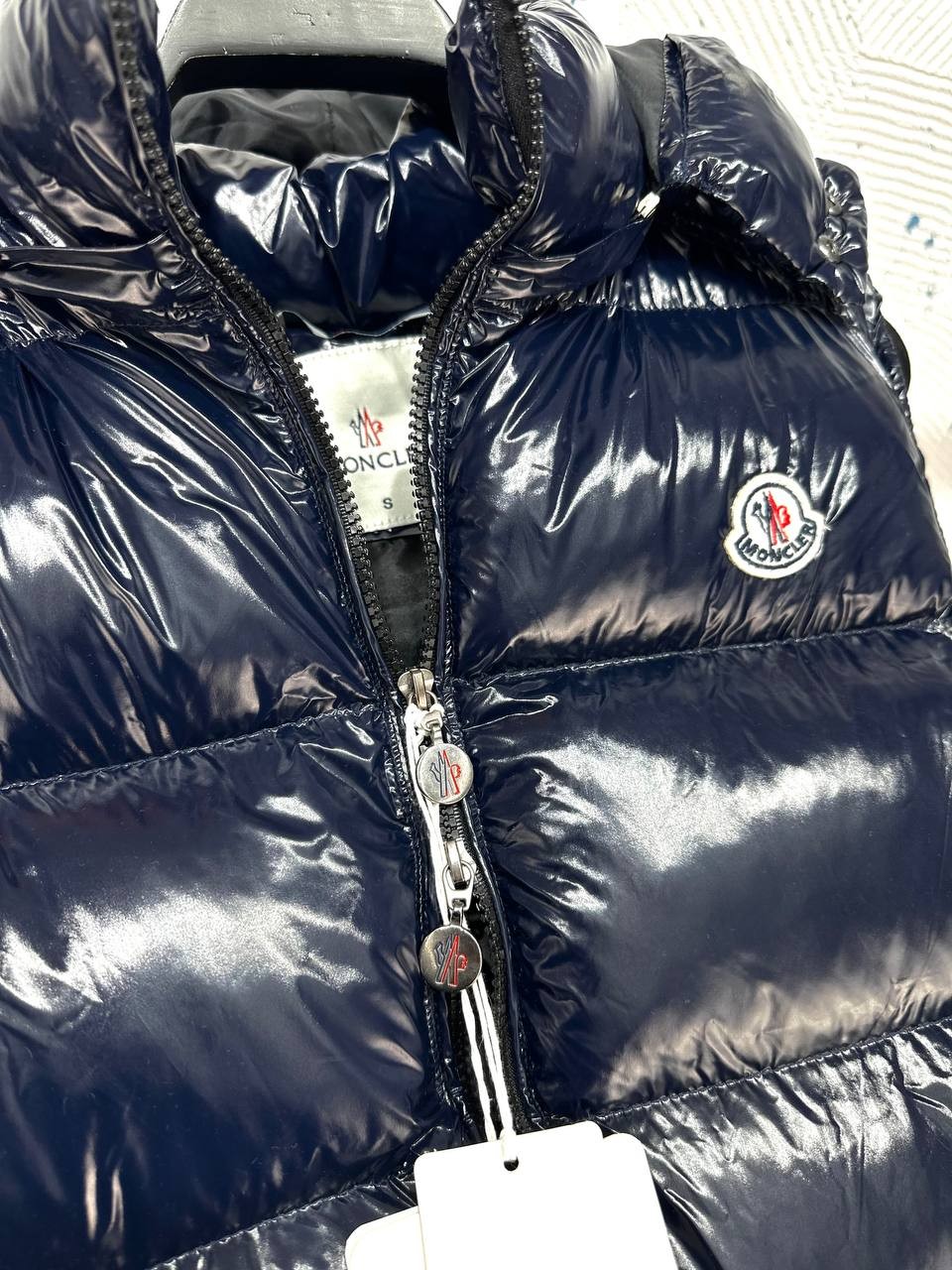 MONCLER ŞİŞME YELEK - LACİVERT