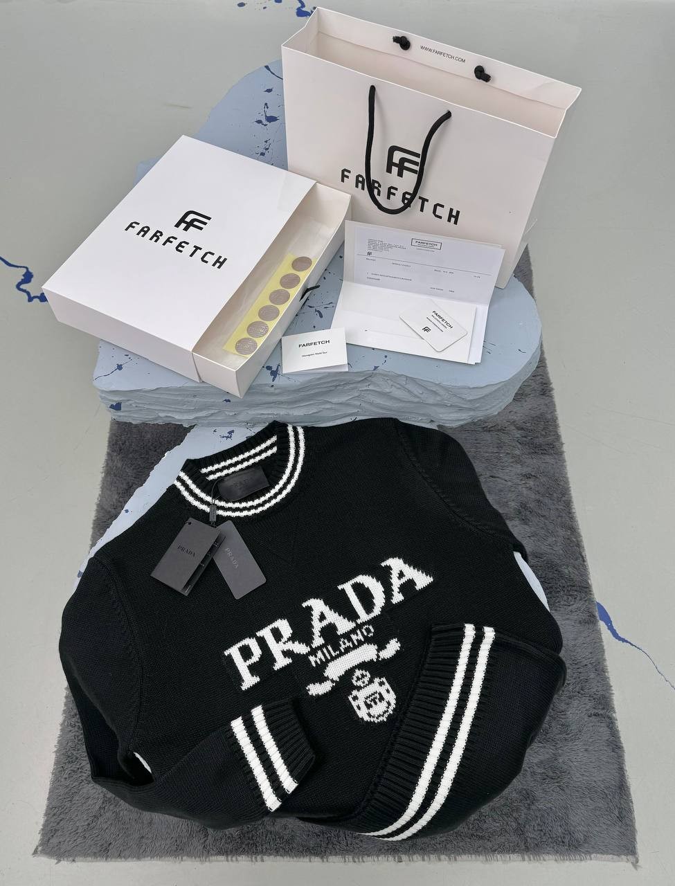 PRADA TRİKO - SİYAH