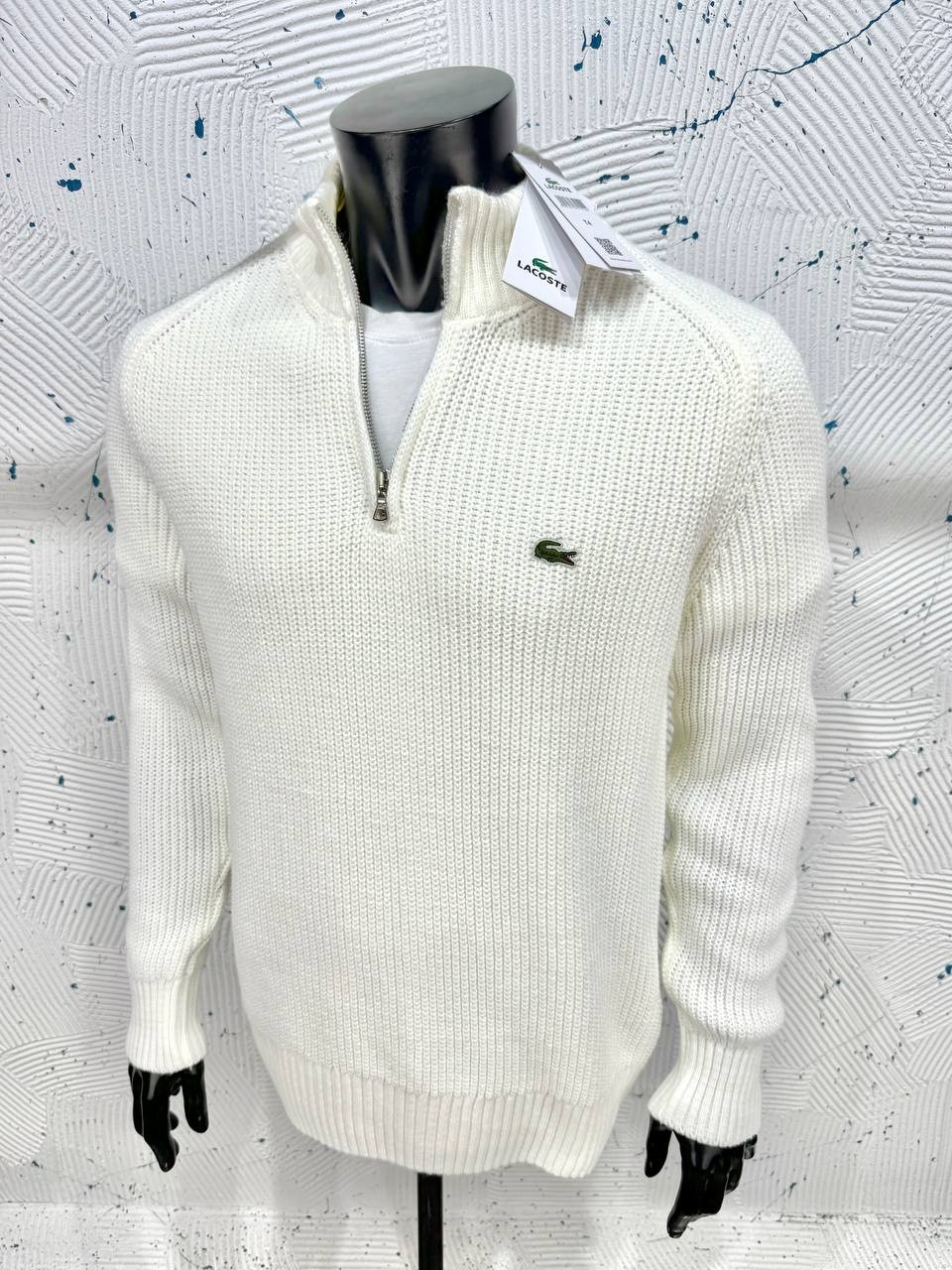 LACOSTE TRİKO - BEYAZ