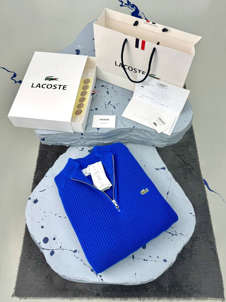 LACOSTE TRİKO - MAVİ