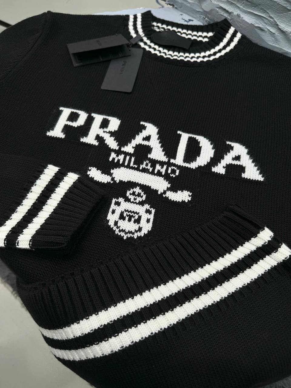 PRADA TRİKO - SİYAH