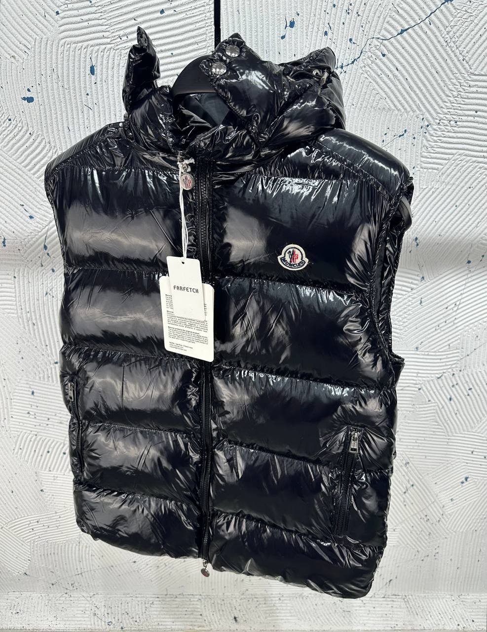 MONCLER ŞİŞME YELEK - SİYAH