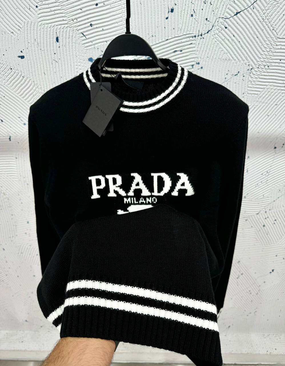 PRADA TRİKO - SİYAH