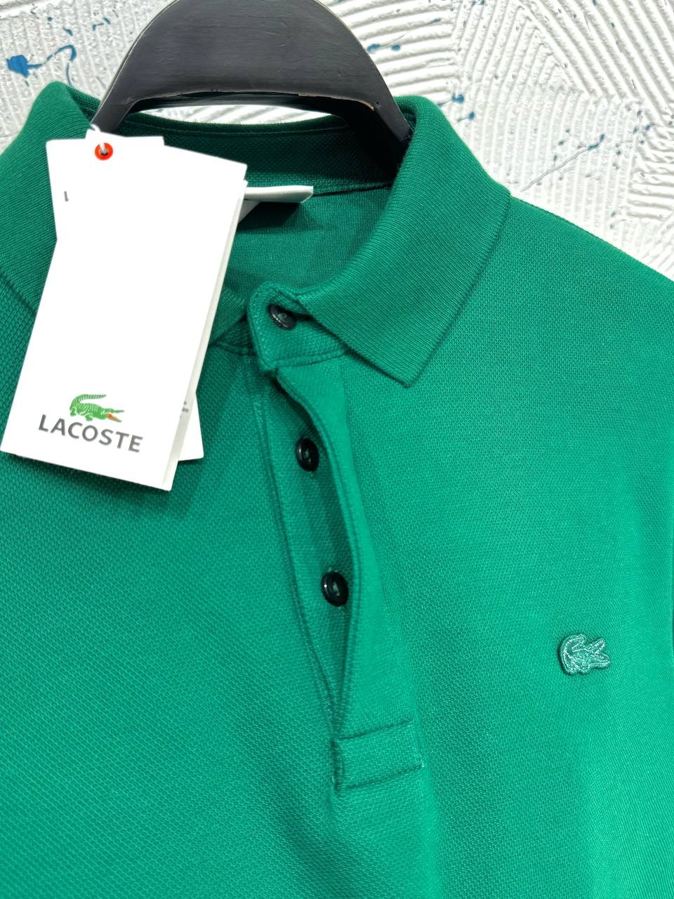 LACOSTE AMERİKAN ÇİFT TOPLAMA PİKE - YEŞİL