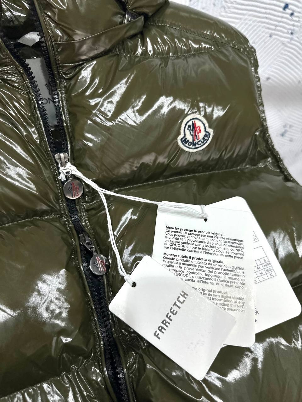 MONCLER ŞİŞME YELEK - TOPRAK RENGİ