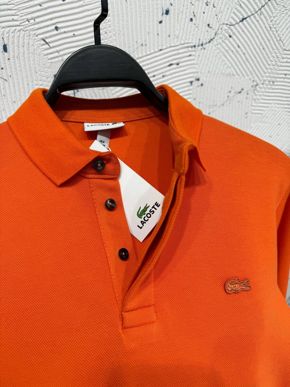 LACOSTE AMERİKAN ÇİFT TOPLAMA PİKE - TURUNCU