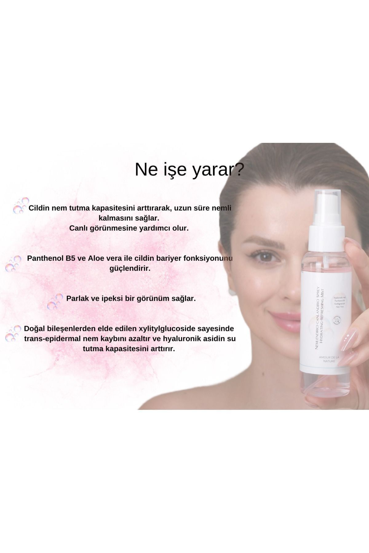 Nemlendirici Canlandırıcı Sprey 100ml