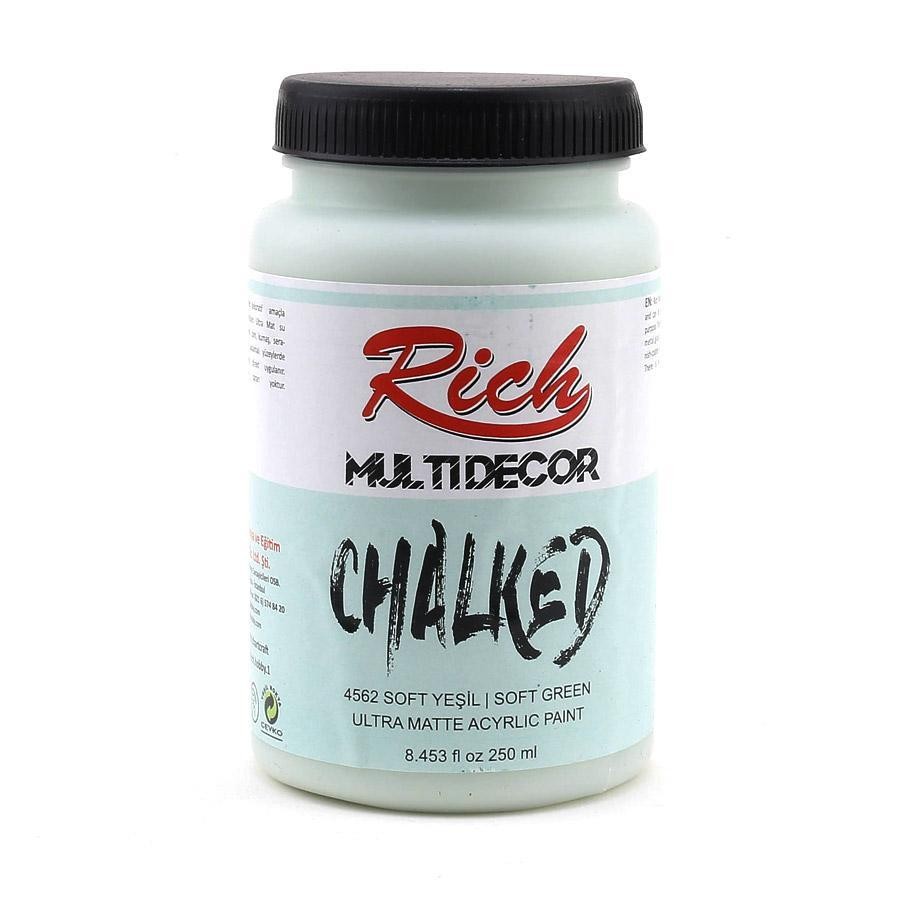 Rich Multi Decor Chalked Akrilik 4562- Soft Yeşil 250 ml