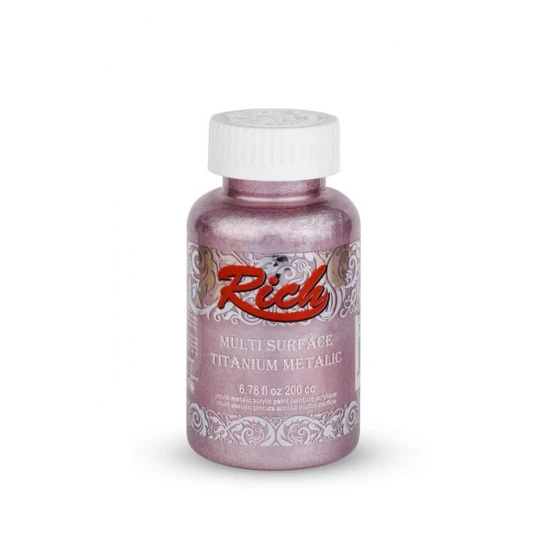 RICH MULTI TITANIUM METALİK 200 CC TOZ PEMBE 4433
