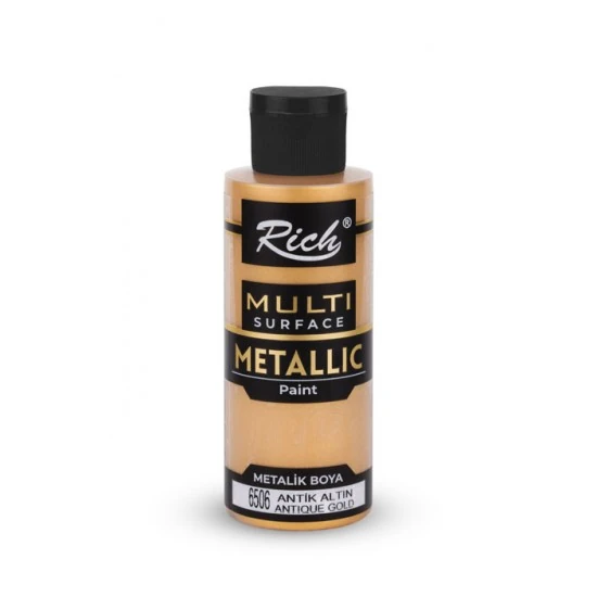 RICH MULTI METALİK 120 CC ANTİK ALTIN 6506