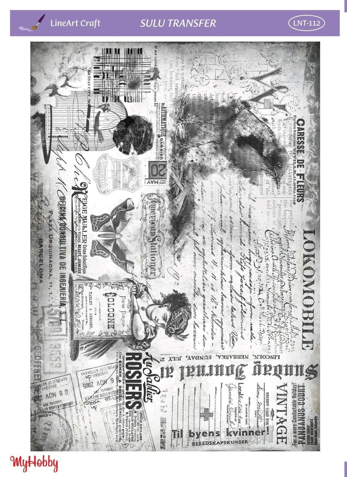 Lineart Sulu Transfer LNT112