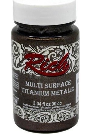 Rich Multi Titanium Metalik Akrilik Boya 2540 Granit 90 Cc