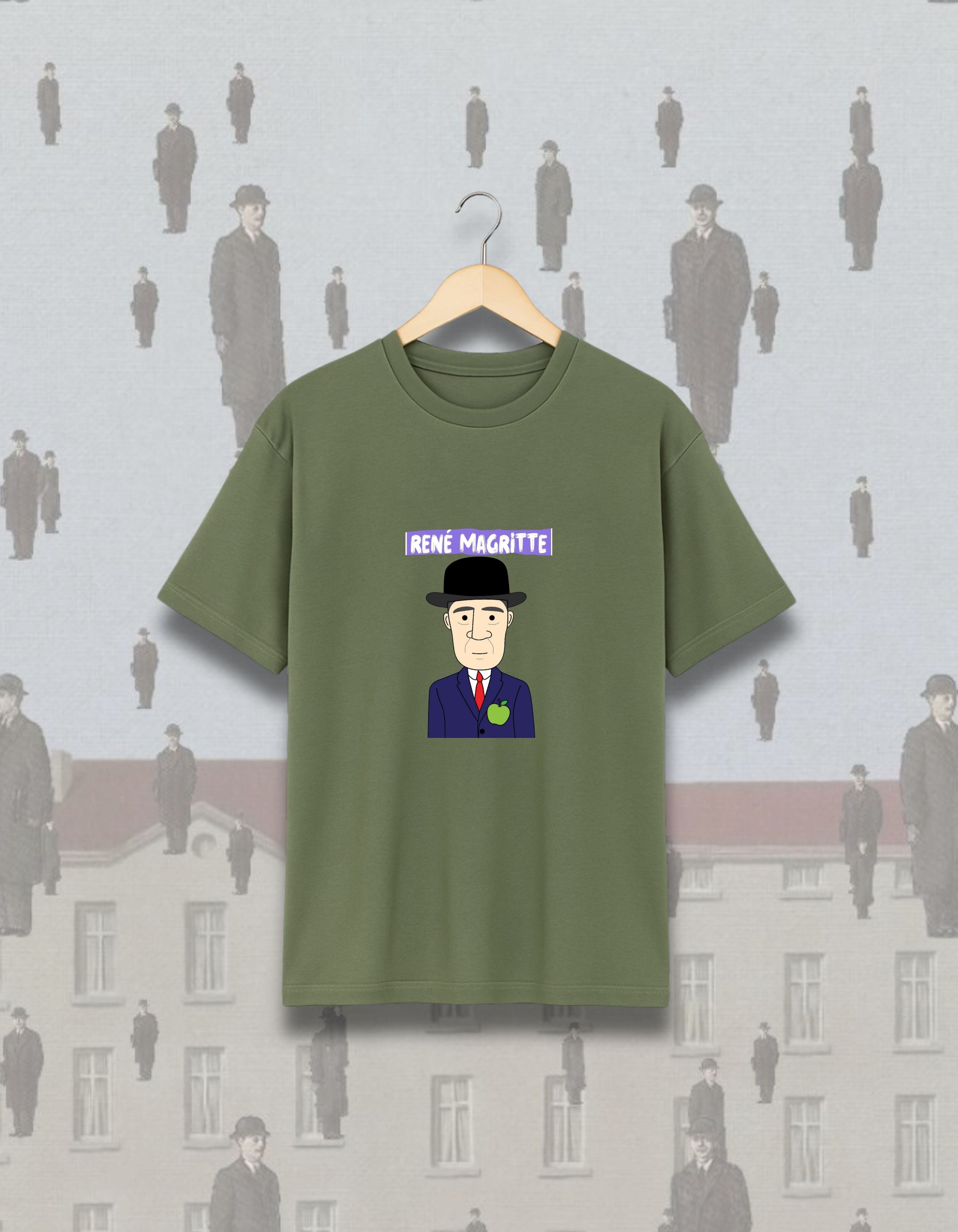 René Magritte Oversize T-shirt
